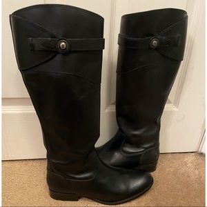 Frye knee-high black boots - size 9 NEVER WORN